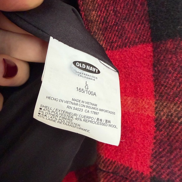 Plaid Double-Breasted Women's Jacket - Picture 4 of 4